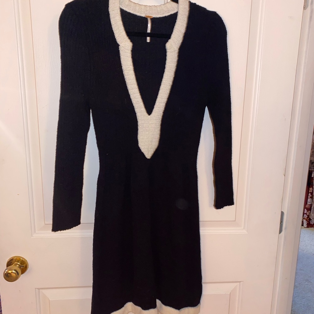 Free People Knit Mini Dress
